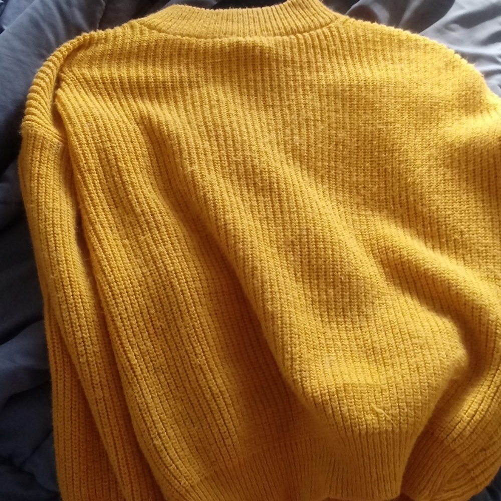 Mustard sweater
